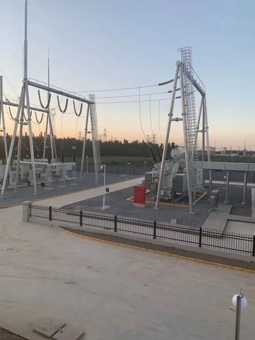 钢筋避雷塔设备安装