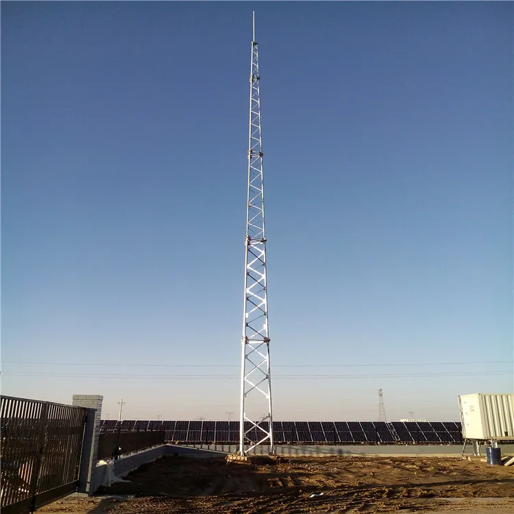 高大金属塔架避雷接地电阻