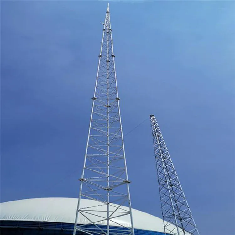 高的楼上面有塔样避雷针