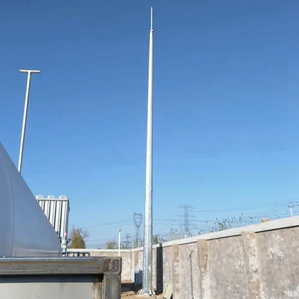 14米圆钢避雷塔厂家定制