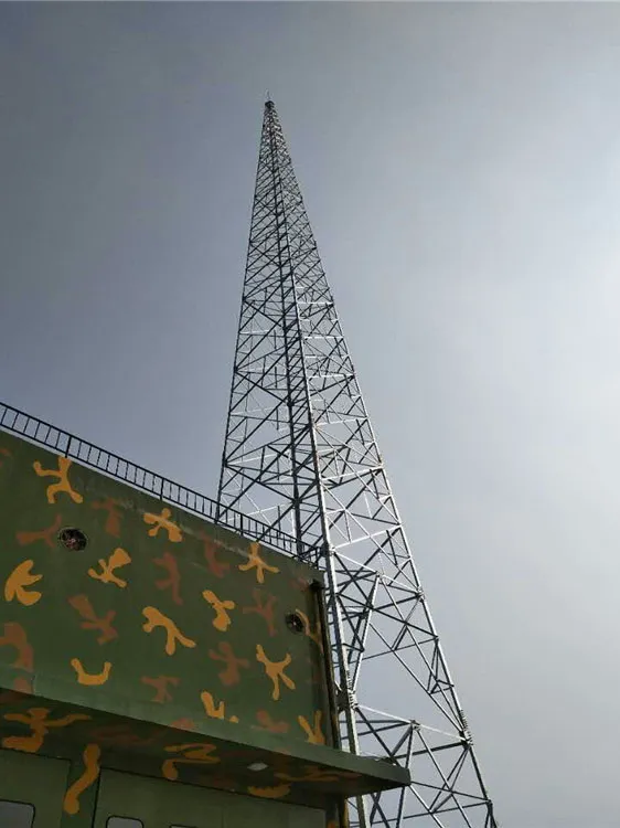 高压线塔构造避雷器