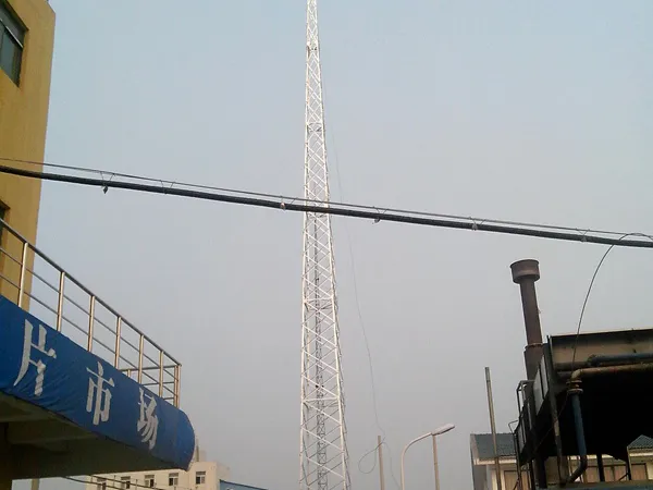 工厂实拍避雷塔原料