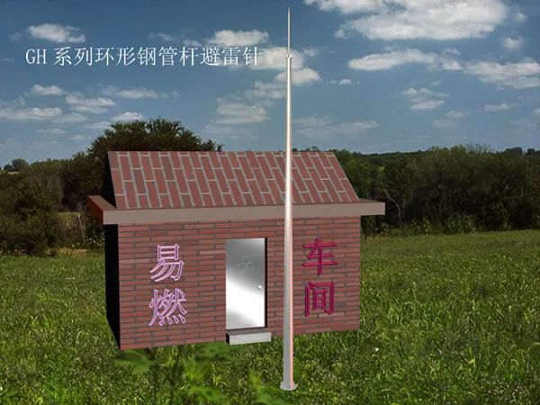 诸城四角形圆钢避雷塔生产商