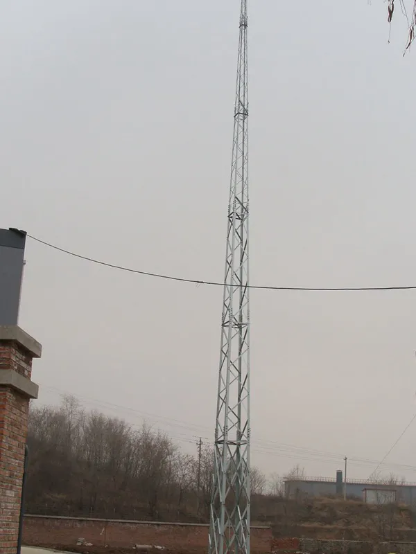 滚球法计算双针避雷塔保护范围