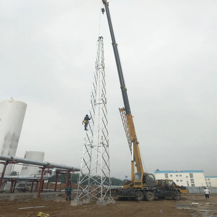 钢结构避雷针塔基础