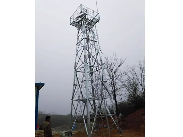 30米国标森林防火监控塔_完整安装方案与报价