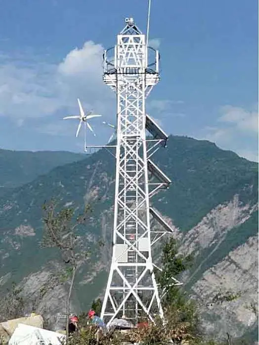 监控塔安装方案_工程总包商案例与报价