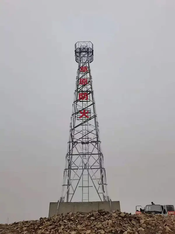 山东临沂森林防火监控塔_安装方案与价格