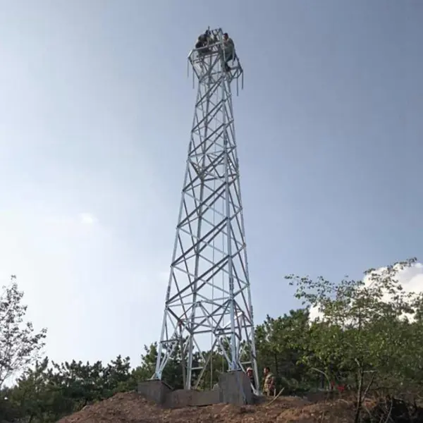 120米角钢监控塔规格