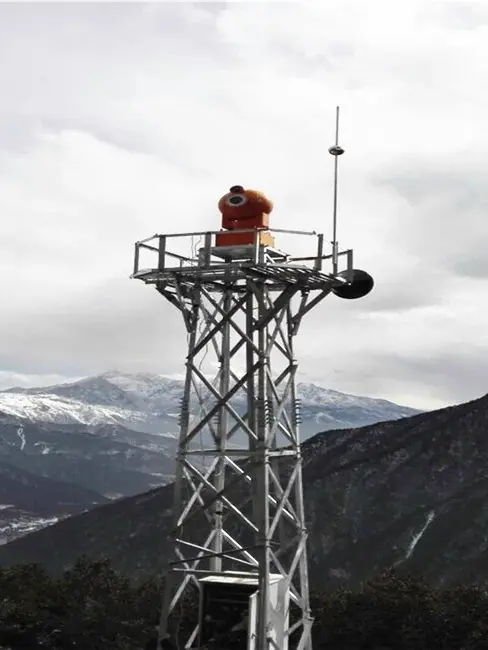 电力监控塔_20米单管式规格参数