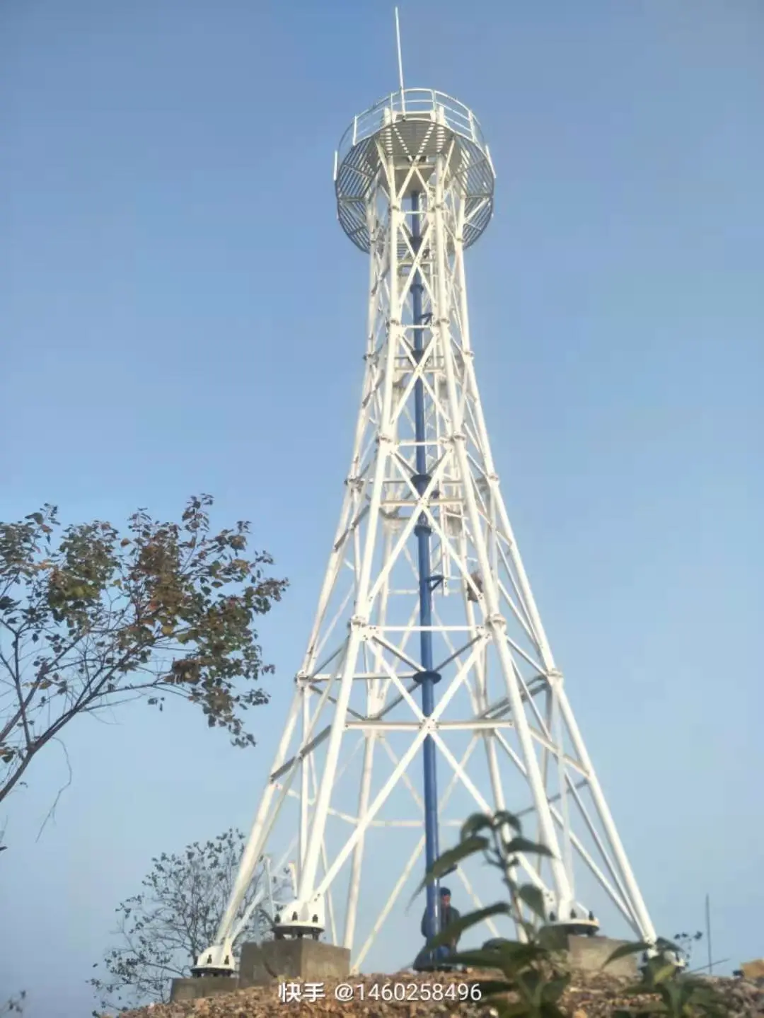 四角监控塔批发_国标生产工艺可靠性提高