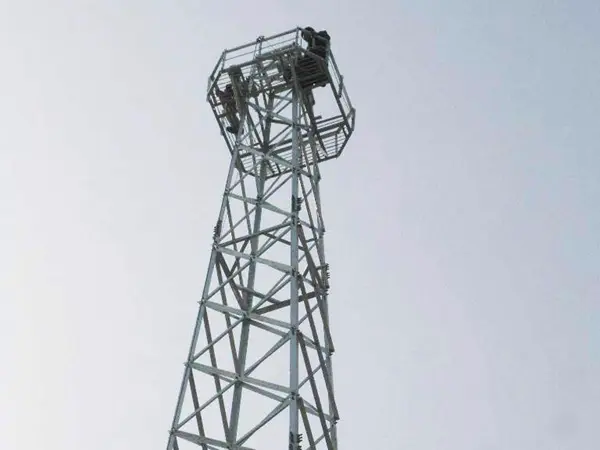 电力监控塔_30米单管塔杆完整安装方案与报价