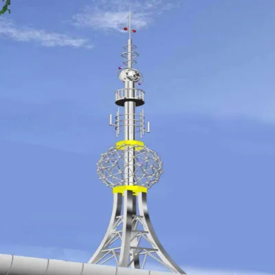 楼顶上的信号塔有避雷针吗