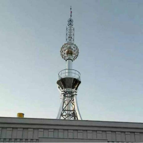 青海10米楼顶避雷塔