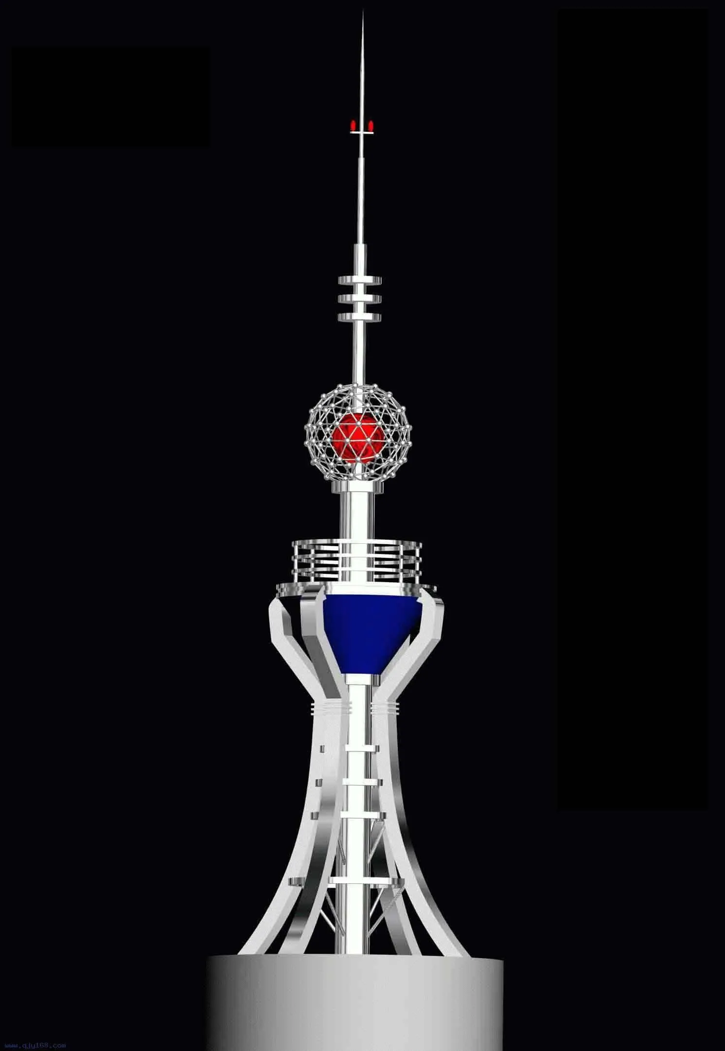 河北楼顶避雷塔生产厂家