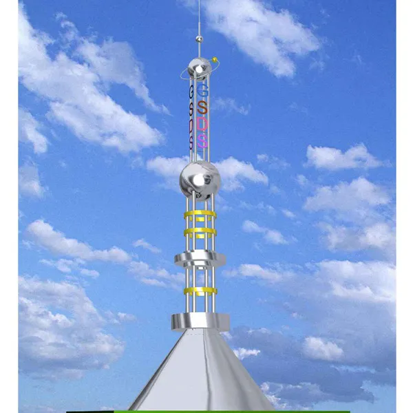 山西30米楼顶避雷塔规格