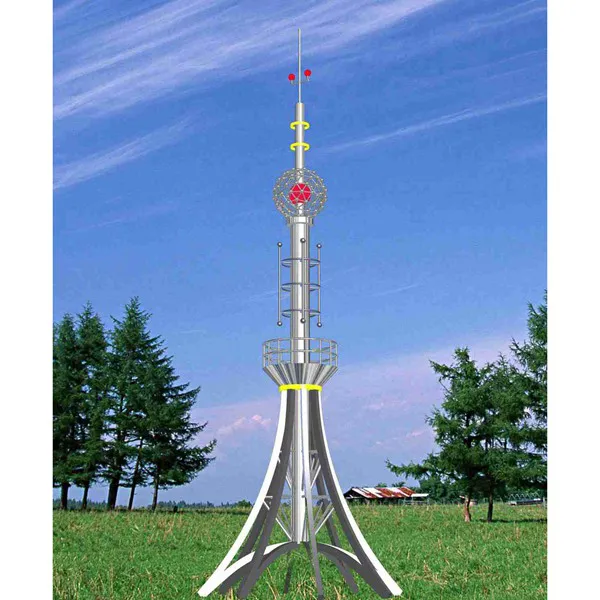 甘肃18米楼顶避雷塔生产基地