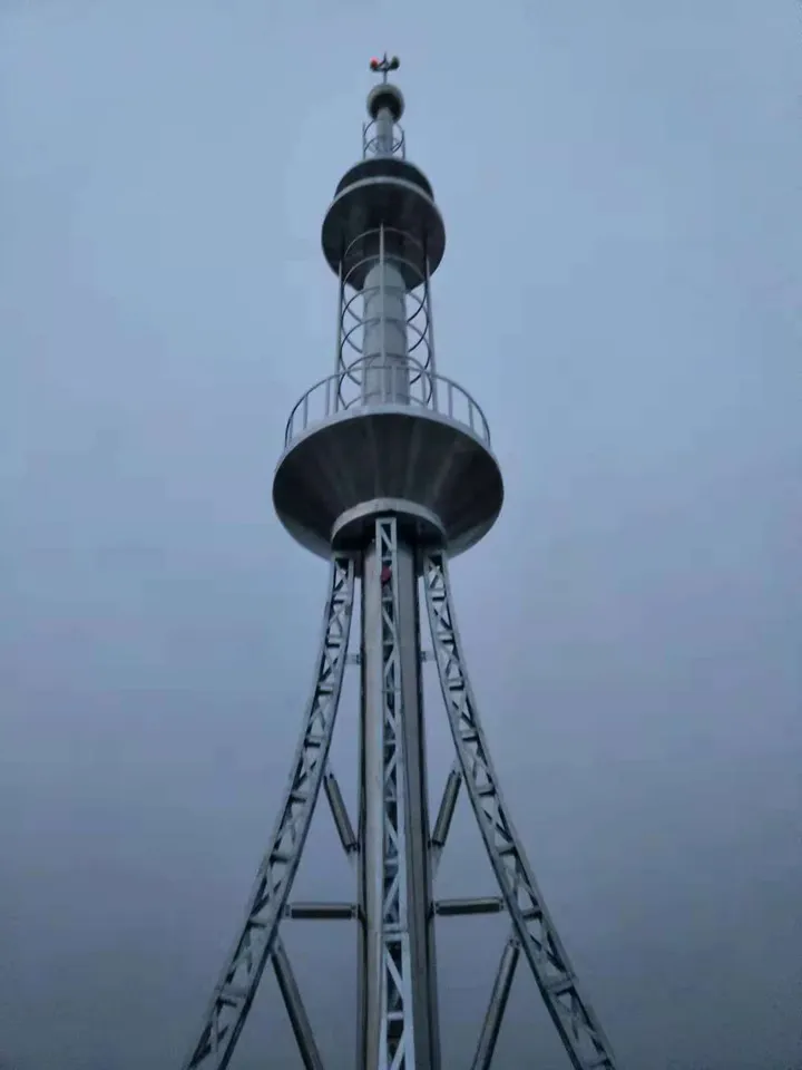 山西10米楼顶避雷塔型号