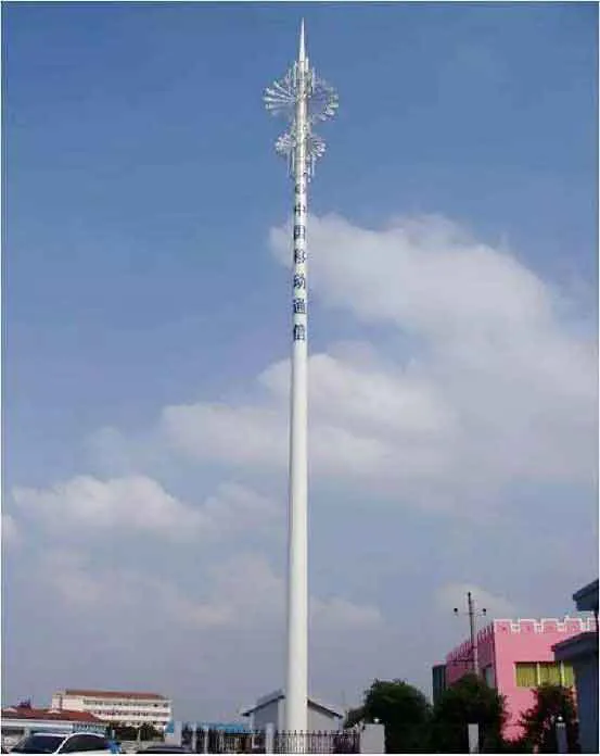 25m通信四角钢管塔结构图