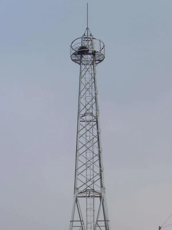 20m高的信号塔架结构图