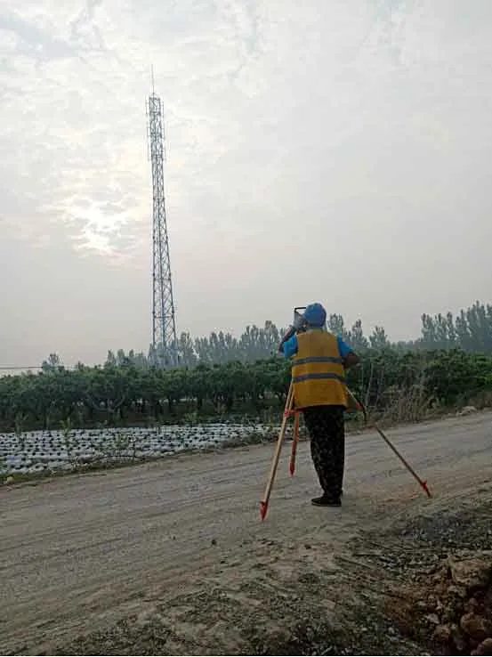 18米钢管通讯塔图片