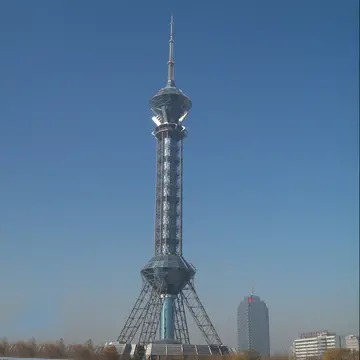 珠江信号塔图片