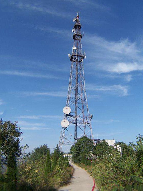 5g信号城市塔基础施工图片
