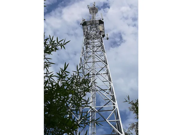 移动通信塔天线安装