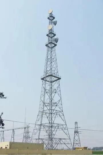 移动通信塔拆除
