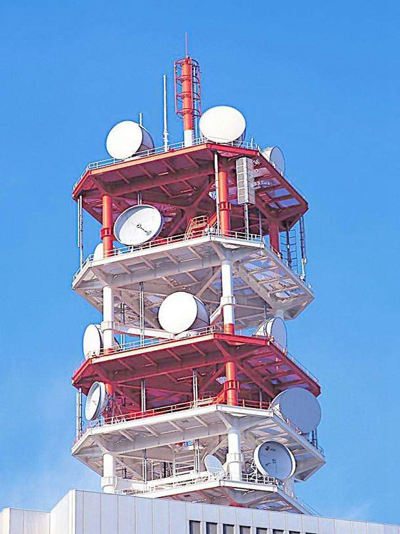 5g三角信号塔安装多