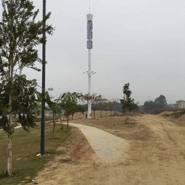 5G基站与铝合金通讯塔