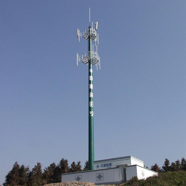 55米信号塔拆除