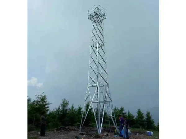 工厂的后面有信号塔