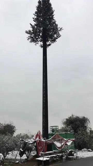 工地指挥信号塔照片