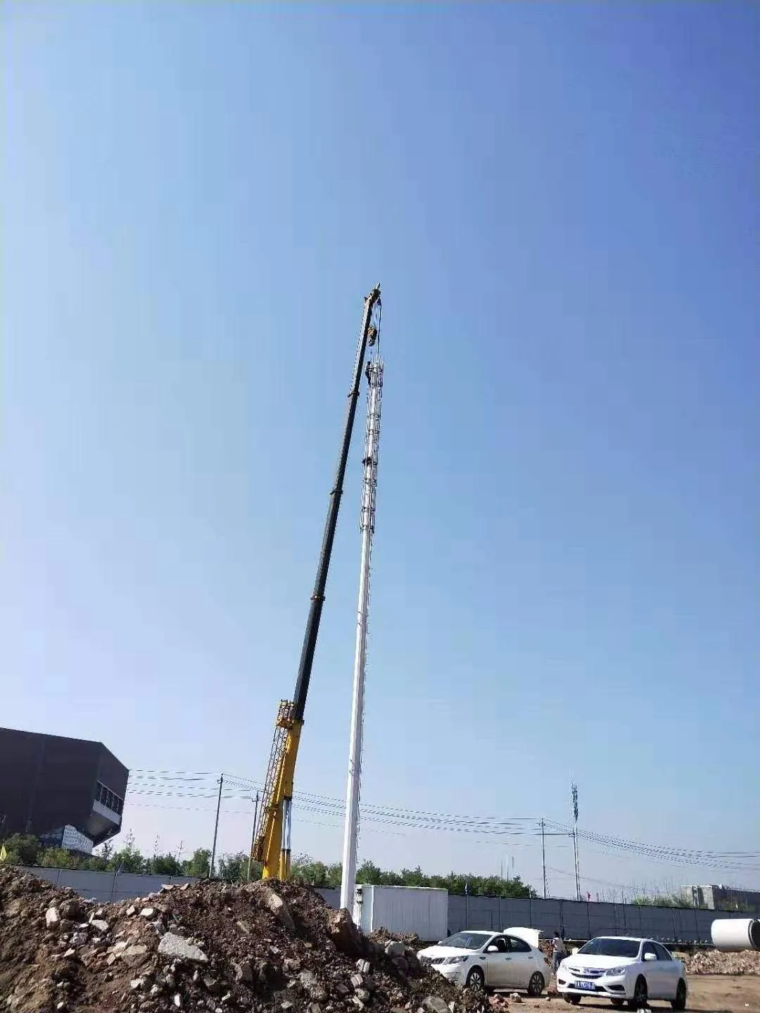 大庆18米监控信号塔