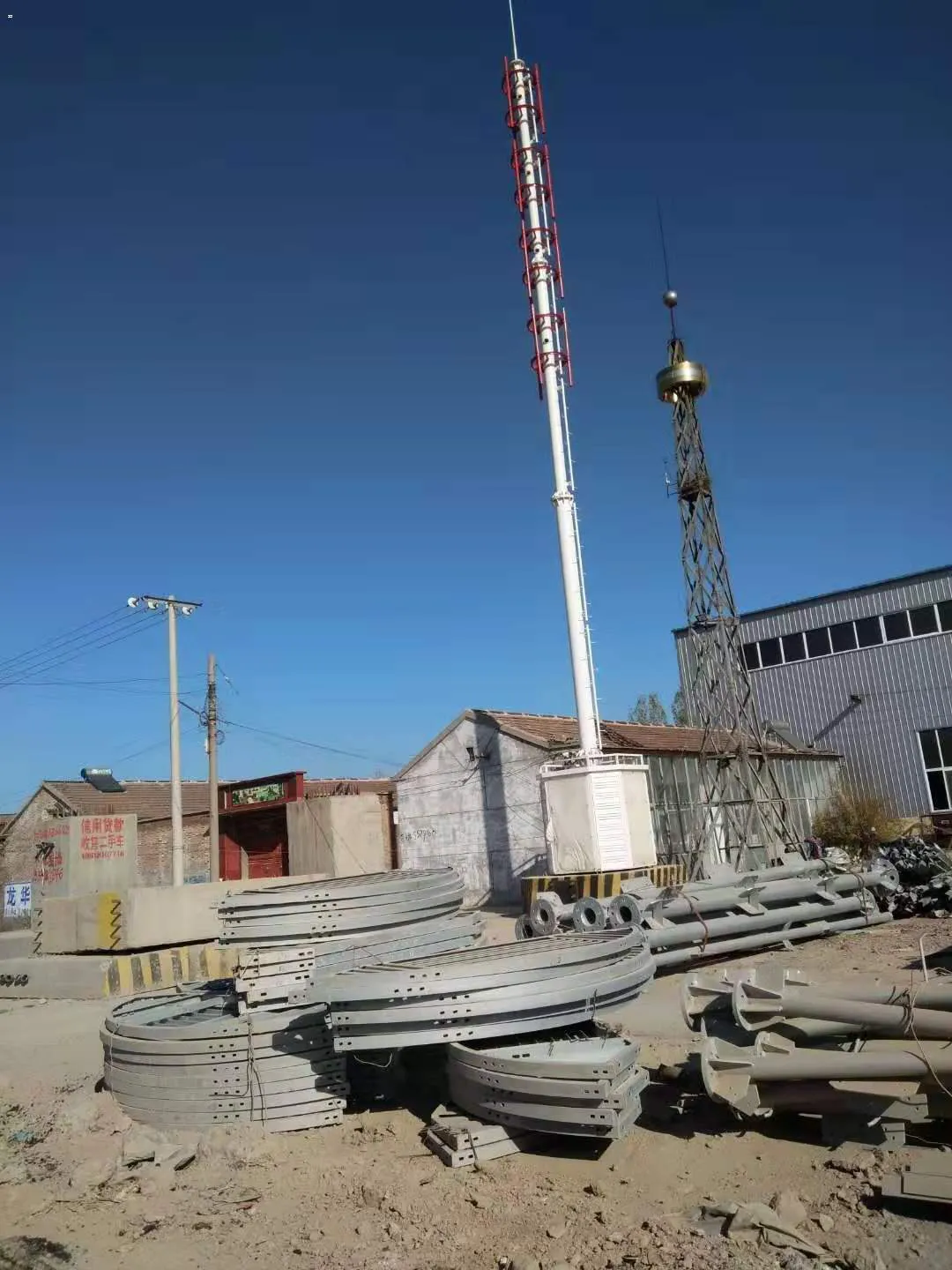 大庆15米监控信号塔