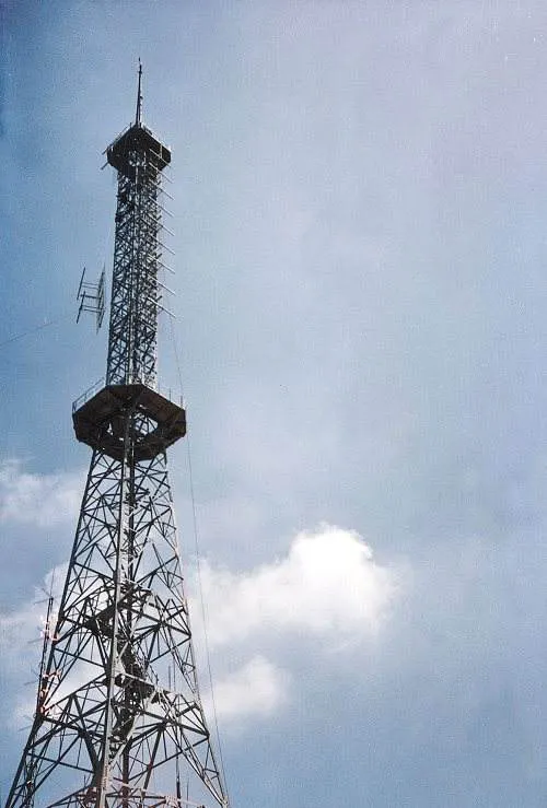 40米高信号塔救援