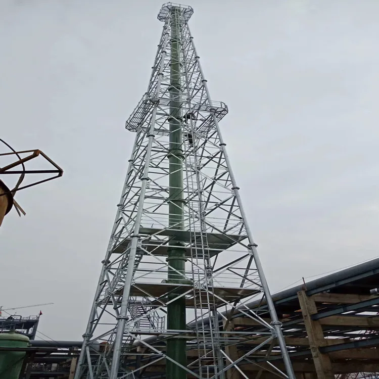 15米烟囱塔架设计