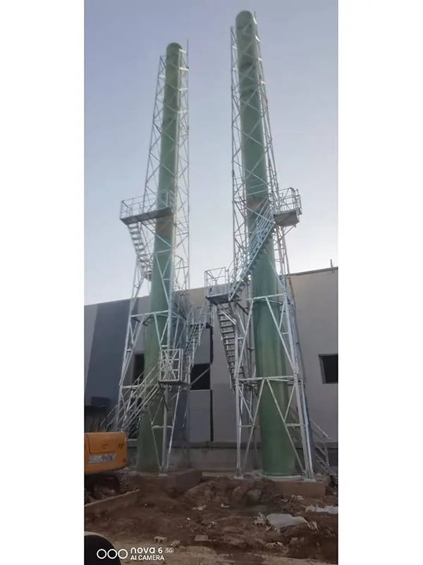 钢烟囱塔架图纸