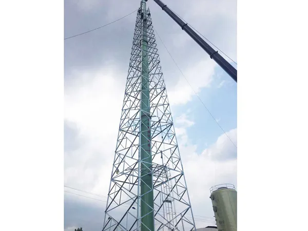 锅炉房烟囱塔架计算