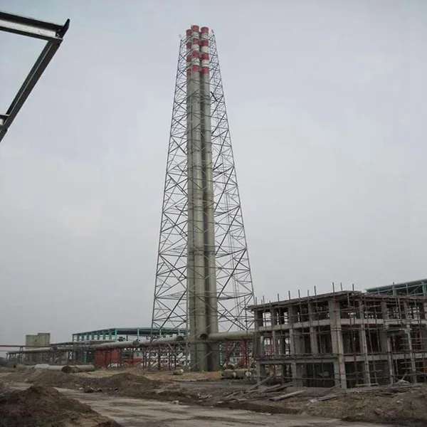 化工厂烟囱塔架拆除方案