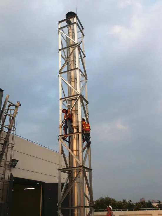 化工用烟囱塔架