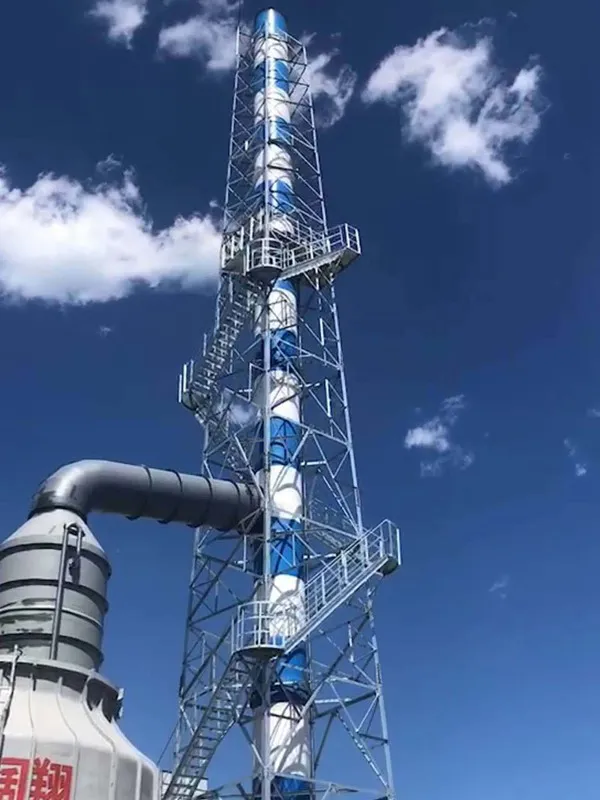 垃圾站烟囱塔架