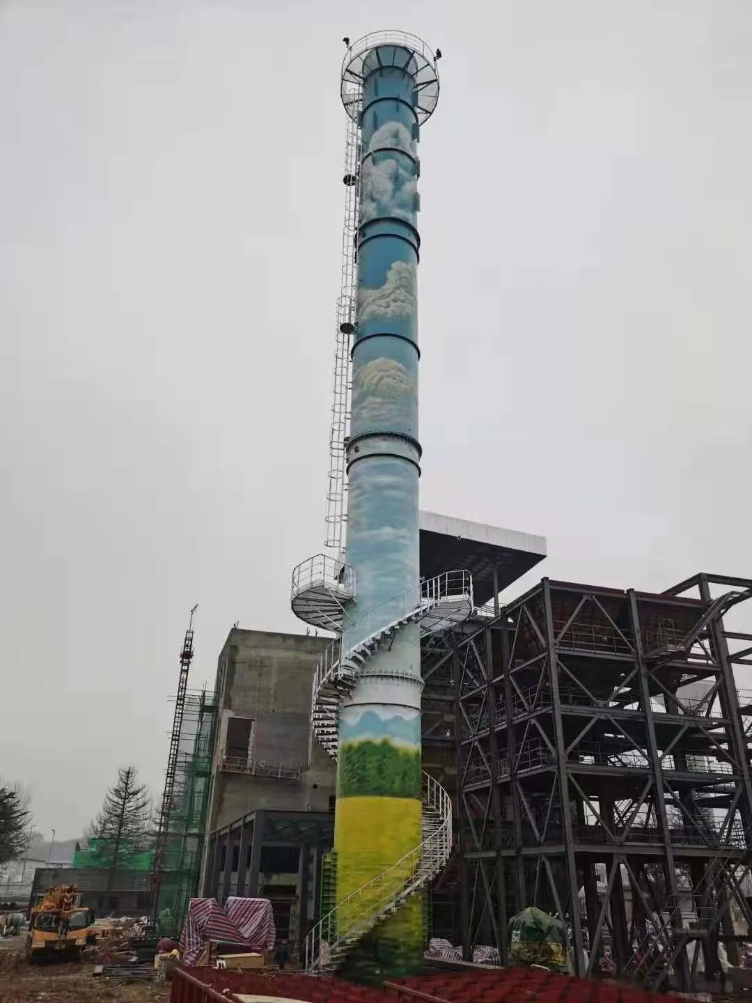 炼油厂烟囱塔功能