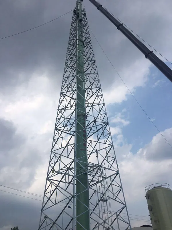 废气烟囱塔安装