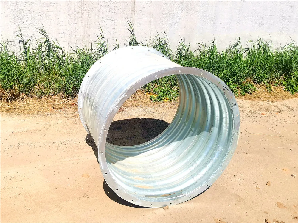 直径1米长1米短接整装金属波纹涵管