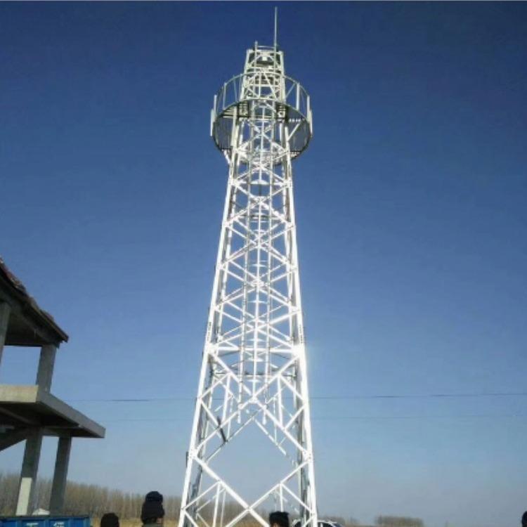 5米角钢监控塔型号，